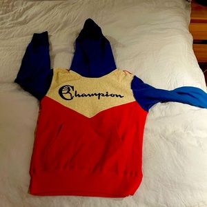 Champion X Todd Snyder Colorbock Mens Cotton Hoodie Size Medium